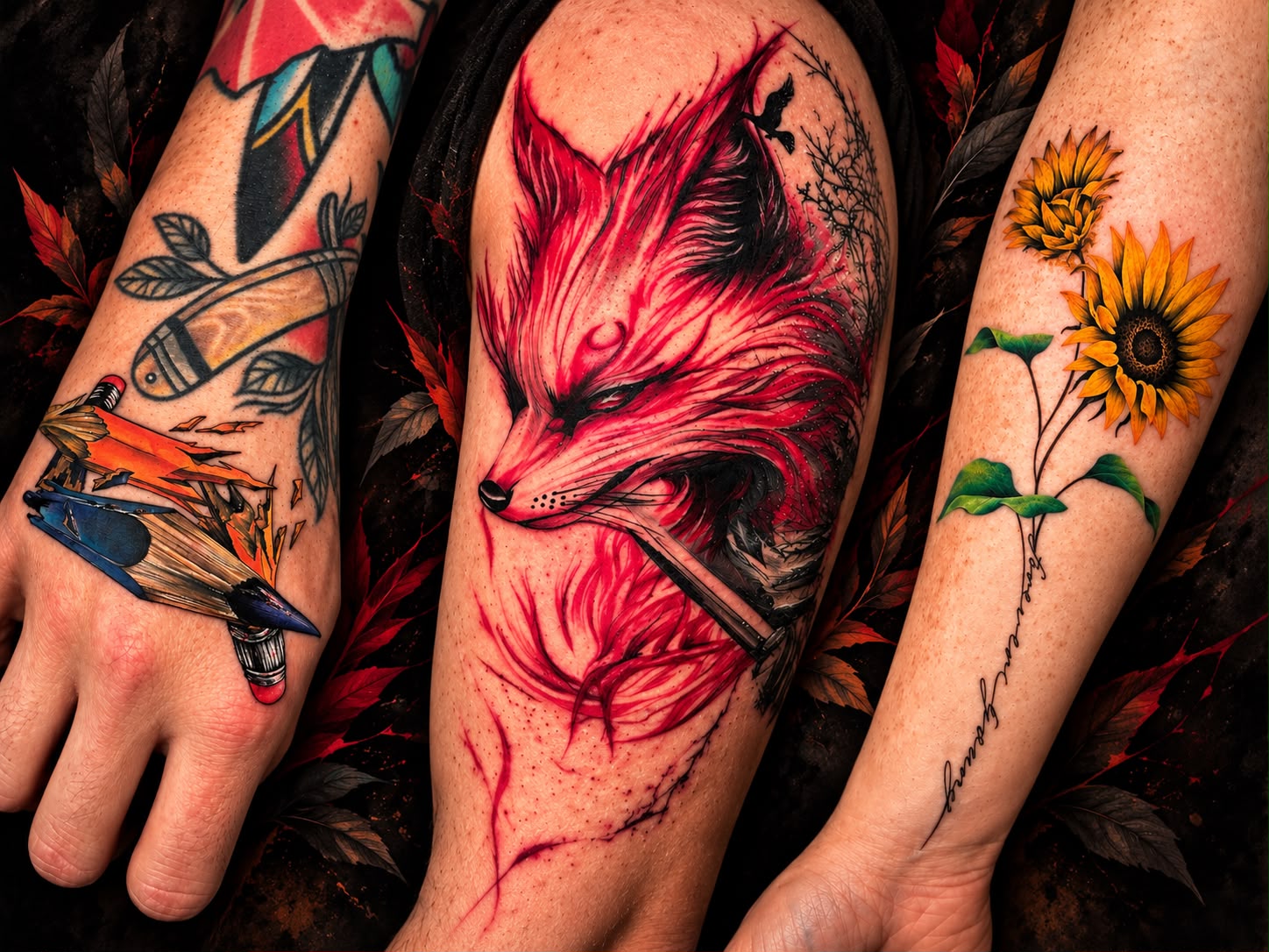Colour tattoos